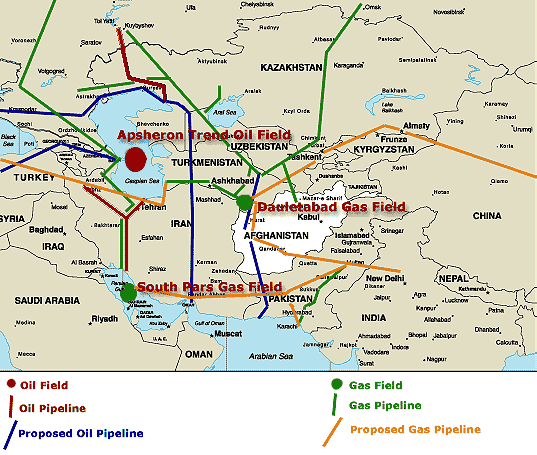 Oil - Central Asian Pipelines