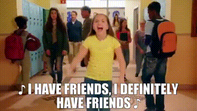 YARN | ♪ I have friends, I definitely have friends ♪ | Crazy Ex-Girlfriend  (2015) - S01E03 I Hope Josh Comes to My Party! | Video gifs by quotes |  988aaa99 | 紗