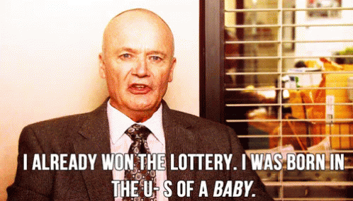 Born In The Us Of A GIF - The Office Creed Bratton I Already ...