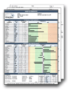 a picture of the hair analysis results