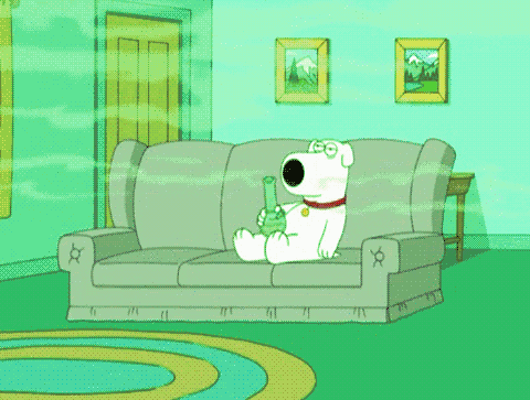 Cartoon dog smoking a marijuana pipe on a couch

AI-generated content may be incorrect.
