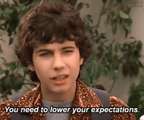 Lizzie Mcguire Lower Your Expectations GIF - Lizzie Mcguire Lower Your  Expectations Expectations - Discover & Share GIFs