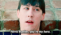 Ferris-bueller-youre-my-hero GIFs - Get the best GIF on GIPHY