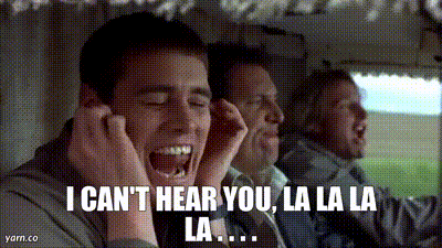 YARN | I CAN'T HEAR YOU, LA LA LA LA . . . . | Dumb & Dumber (1994) | Video  gifs by quotes | b06107ea | 紗