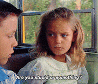 Are You Stupid Or Something GIFs - Find & Share on GIPHY