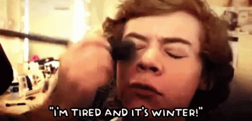 Harry Styles Tired GIF - Harry Styles Tired Winter - Discover & Share GIFs