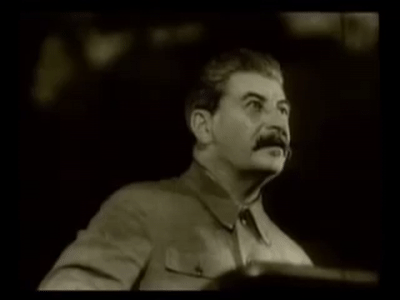 Stalin Watching You on Make a GIF