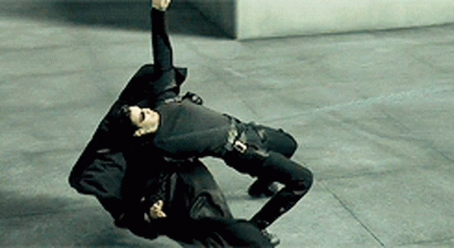Neo Dodging Bullets GIF - Neo Dodging Bullets - Discover & Share GIFs