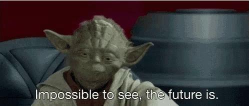 Yoda Impossible to See the Future GIF - Yoda Impossible to See the Future Star Wars GIF