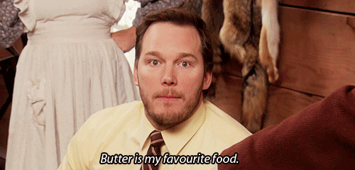 Parks And Recreation Butter GIF