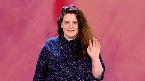 Wave Hello GIF by Frances - Find & Share on GIPHY