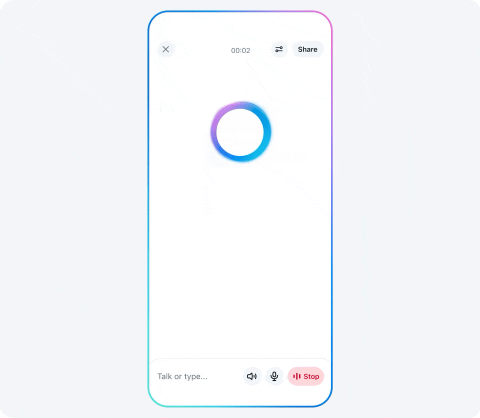 Screen showing the Meta AI toggle function