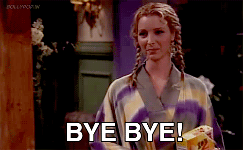 Lisa Kudrow Goodbye GIF - Find & Share on GIPHY | Phoebe buffay, Friends  phoebe, Phoebe