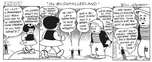 Three Rocks, The Ernie Bushmiller Story – A Sneak Peek at Bill Griffith's  Graphic Biography - The Daily Cartoonist