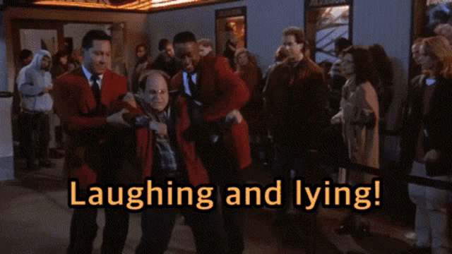 Costanza George GIF - Costanza George Laughing - Discover & Share GIFs