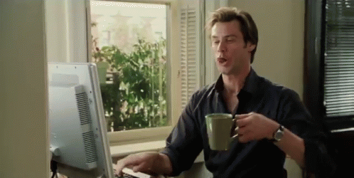 AFTER MY FOURTH CUP OF COFFEE | Jim carrey, Executive assistant, Freelance  writer