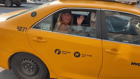 Waving New York GIF by Rise at Seven