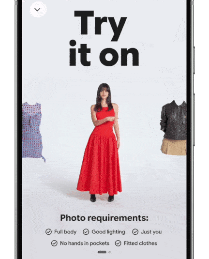 Google will let you 'try on' clothes with AI | The Verge