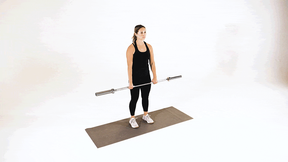 Barbell Shrug - JEFIT