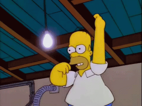 Homer Simpson Lights Out GIF - HomerSimpson LightsOut KnockOut ...