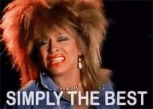 Tina Turner Simply The Best GIFs | Tenor