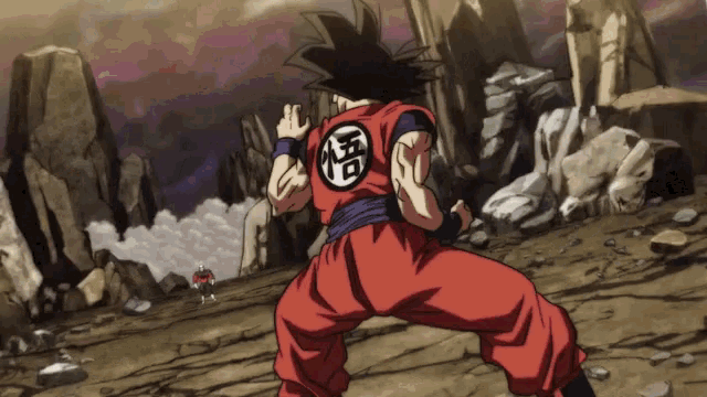 Goku Jiren GIF - Goku Jiren Standoff - Discover & Share GIFs