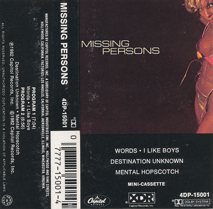 Missing Persons EP