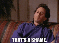 Thats A Shame Seinfeld GIFs - Find & Share on GIPHY