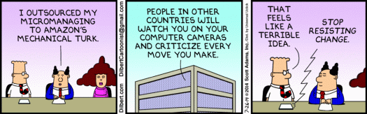 Image result for micromanaging dilbert