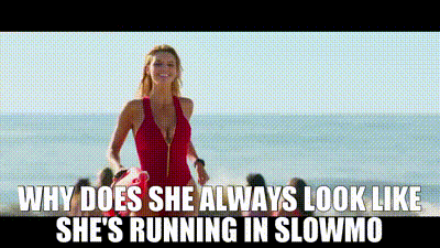 YARN | Why does she always look like she's running in slowmo | Baywatch  Teaser Trailer (2017) - Paramount Pictures | Video gifs by quotes |  edb401e5 | 紗