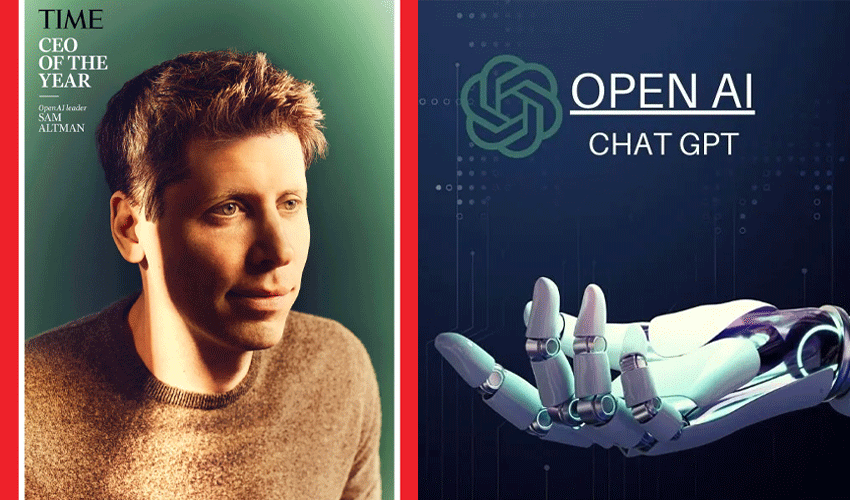 Sam Altman of OpenAI named Time's 'CEO of the Year' despite leadership chaos