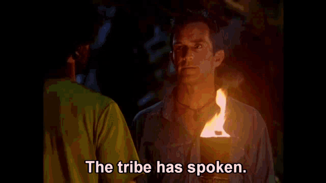 Survivor Jeff Probst GIF - Survivor Jeff Probst The Tribe Has Spoken -  Discover & Share GIFs