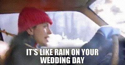 YARN | It's like rain on your wedding day | Alanis Morissette - Ironic  (OFFICIAL VIDEO) | Video gifs by quotes | 22b173d5 | 紗