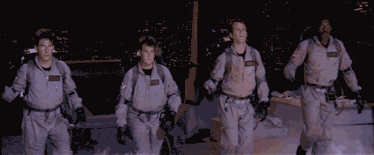 Ghostbusters Ready For Action GIF | GIFDB.com