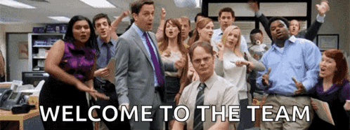 Welcome To Our Team GIF - Welcome To Our Team - Discover & Share GIFs