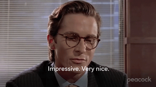 Christian Bale GIF by PeacockTV - Find & Share on GIPHY
