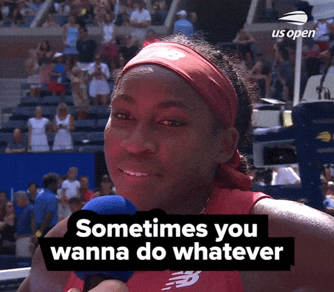 Do Whatever Us Open Tennis GIF by US Open Do Whatever Us Open Tennis GIF by US Open