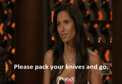 Please-pack-your-knives-and-go GIFs - Get the best GIF on GIPHY