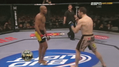 High-quality* version of that Forrest-Anderson gif. It's fight night, who's  down for some Spider? : r/MMA