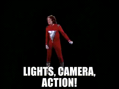 YARN | Lights, camera, action! | Mork & Mindy (1978) - S01E03 Family |  Video clips by quotes | 39c526fa | 紗