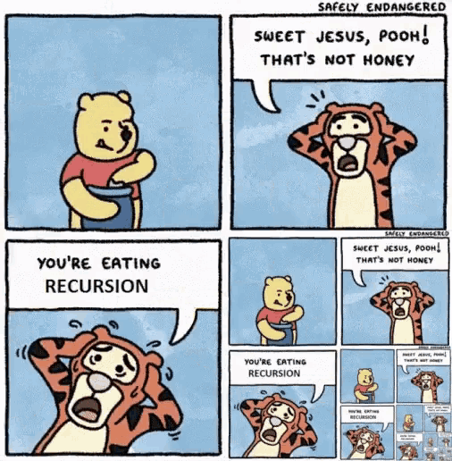 Recursion Winnie GIF - Recursion Winnie Pooh - Discover & Share GIFs