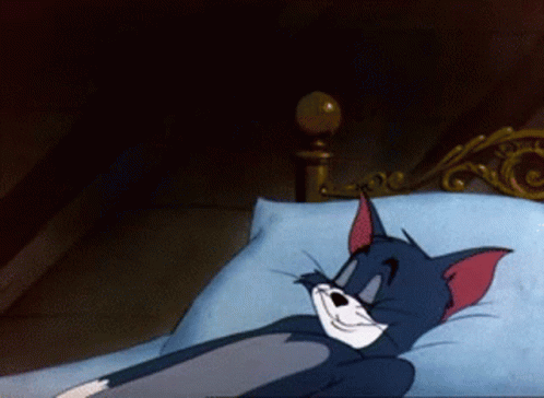 Tom And Jerry Dreaming GIF - Tom And Jerry Dreaming Bed GIFs