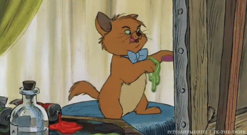 Painting GIFs on Giphy | Aristocats, Disney cats, Disney songs