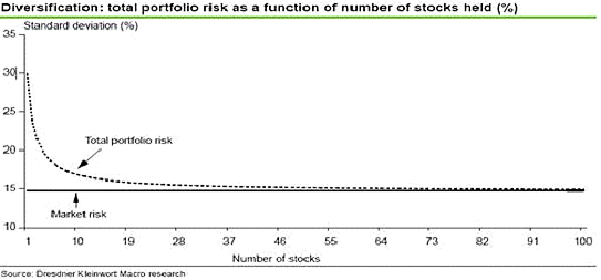 The Illusion of Diversification: The Myth of the 30 Stock Portfolio