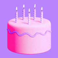 Pink-birthday-cake GIFs - Get the best GIF on GIPHY