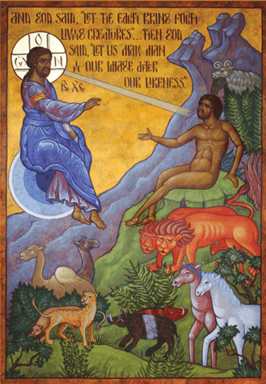 Creation of Animals & Adam, medium icon