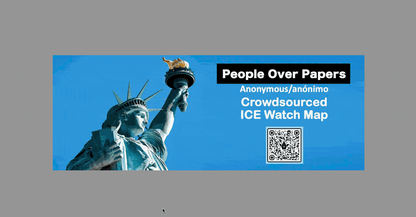 People Over Papers map