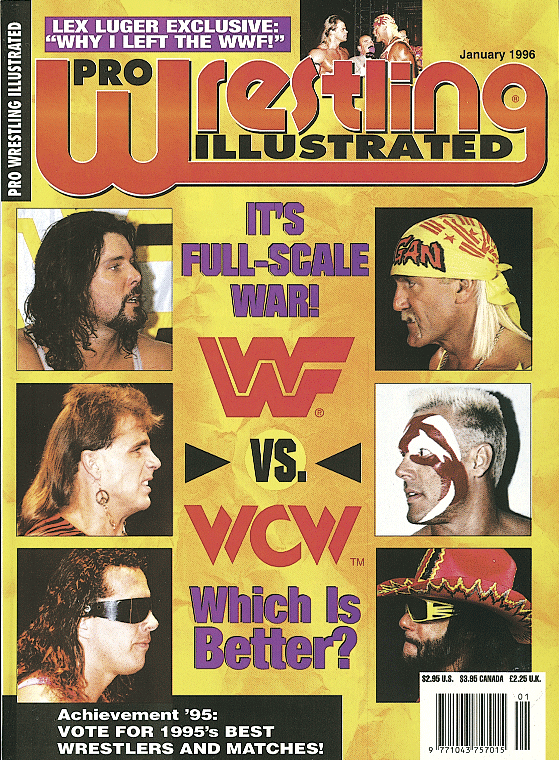 January 1996 PWI cover