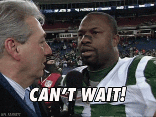 Bart Scott Can T Wait Gif GIFs | Tenor