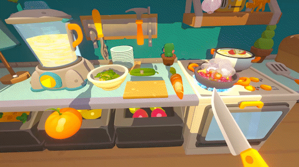 explore villages and cook meals in a traveling food bus game with no fail-state or time pressure